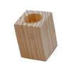 ULDIGI Wooden Desktop Ornament Home Decor Candle Stand for Table Hurricane Candle Holder view 1