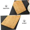 Wooden Chopping Board Set Smooth Surface Kitchen Cutting Board for Fruits Vegetables and Meats Safe Food-grade Material and Anti-deformation Design for Home Cooking view 4