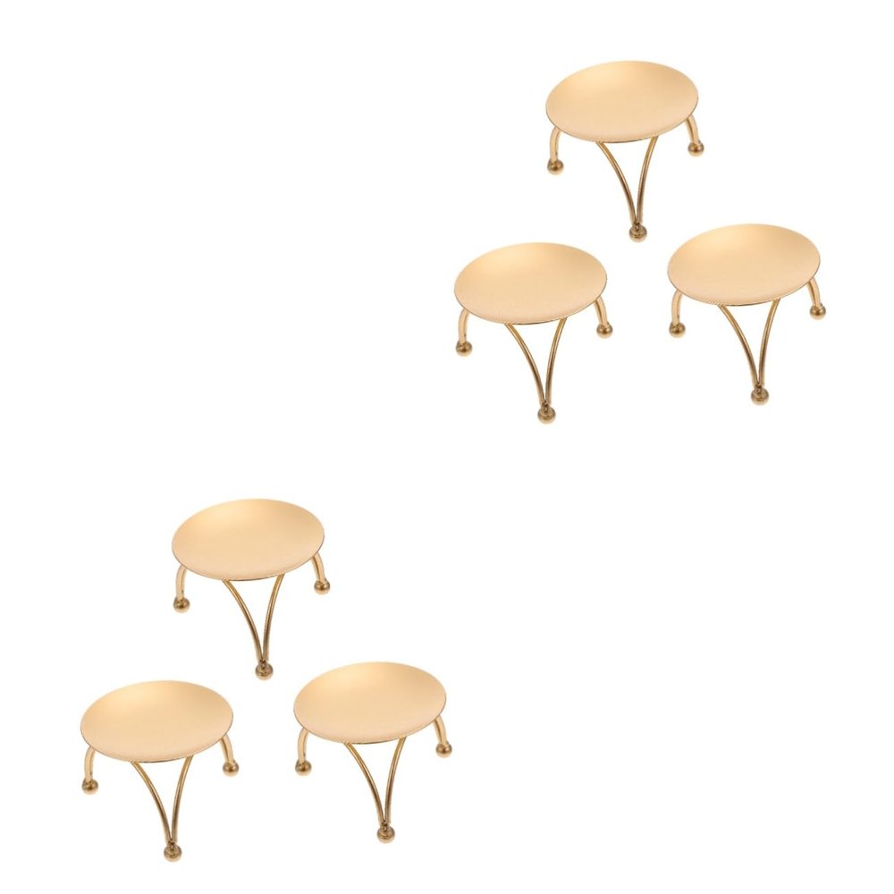ARTIBETTER 6pcs Stylish Iron Candle Holders Modern Candle Holder for Wedding Centerpiece Table Decorations