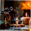 ARTIBETTER 6pcs Stylish Iron Candle Holders Modern Candle Holder for Wedding Centerpiece Table Decorations view 4
