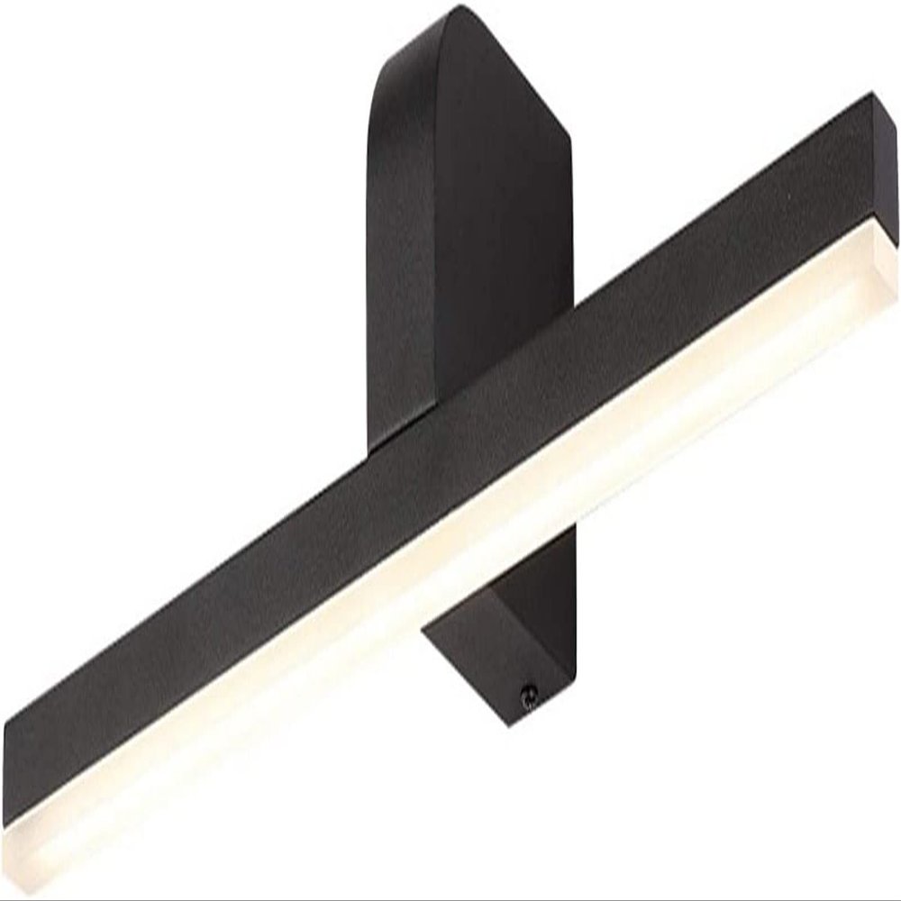 Mirror Light LED Vanity Lamp Modern Black Mirror Light,with Acrylic Lampshade,3000K Warm White,LED Light Mirror Cabinet Lamp Compatible with . Restaurant Bedroom Wall Bedside Decor Lamp, 40cm 9w ,pend