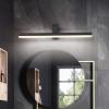 Mirror Light LED Vanity Lamp Modern Black Mirror Light,with Acrylic Lampshade,3000K Warm White,LED Light Mirror Cabinet Lamp Compatible with . Restaurant Bedroom Wall Bedside Decor Lamp, 40cm 9w ,pend view 3
