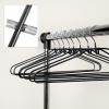 2 Sets Closet Rod Bracket Closet Hanger Rod Connector Closet Pole Fittings Curtains Rods Socket Window Curtain Rod Jackbox Repisas Stainless Steel Shelf 201 Stainless Steel view 3