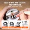 VEVOR Ball Vise, 3" Engraving Setting Tool, 360 Rotation Engraving Block Vise, 70 PCS Attachment Jewelry Engraving Block Tools Standard Block for Gemstone Inlay and Small-Scale Engraving view 4