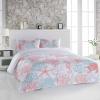 Alandar Home Duvet Cover Sets Red Coral Teal Sea Turtle Seamless,3 Piece Bed Set Ultra Soft Quilt Covers and Pillowcases,Ocean Life Summer Shell Microfiber Bedding Set for Bedroom Guest Room Dorm view 2