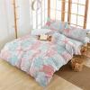 Alandar Home Duvet Cover Sets Red Coral Teal Sea Turtle Seamless,3 Piece Bed Set Ultra Soft Quilt Covers and Pillowcases,Ocean Life Summer Shell Microfiber Bedding Set for Bedroom Guest Room Dorm view 3