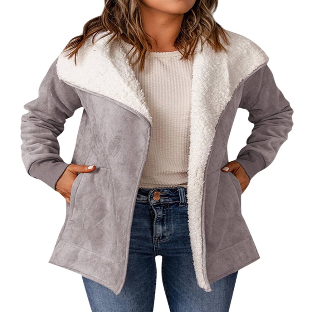 Udeniy Womens Quilted Jacket Lightweight Long Sleeve Puffer Coat Short Padded Open Front Cardigan Winter Outwear With Pocket