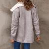 Udeniy Womens Quilted Jacket Lightweight Long Sleeve Puffer Coat Short Padded Open Front Cardigan Winter Outwear With Pocket view 4