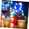 LIFKOME 12pcs Elegant Glass Candle Holders Romantic Candle Cups for Weddings Dinner Parties Votive Holders Drip Prevention Decorative Centerpieces for Special Occasions view 2