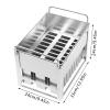 30PCS Stainless Steel Ice Pop Molds, Stainless Steel Ice Lolly Ice Pop Molds Kit, for Using Juices, Yogurt, Pudding view 3
