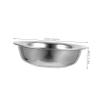 OSALADI Egg-beating Flour Basin Stainless Steel Mixing Bowl Easy to Clean for Bathroom Kitchen Use view 2