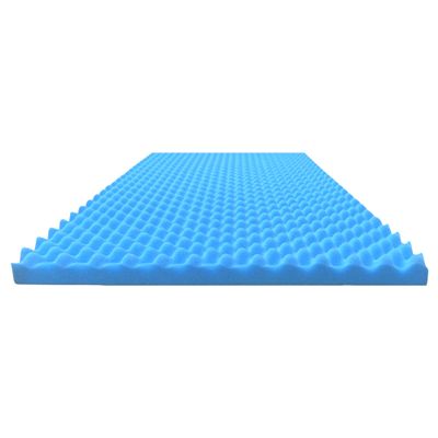Airflow Foam Mattress Topper, Egg Crate Foam Pad, Hospital Mattress Pad and Bed Topper for Support, Pressure Relief and Weight Distribution. (Twin)