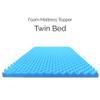 Airflow Foam Mattress Topper, Egg Crate Foam Pad, Hospital Mattress Pad and Bed Topper for Support, Pressure Relief and Weight Distribution. (Twin) view 3