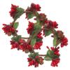 2pcs Christmas Simulation Wreath Xmas Decor Wreath for Trees view 1