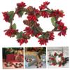 2pcs Christmas Simulation Wreath Xmas Decor Wreath for Trees view 4