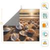Seashell Landscape On The Beach Kitchen Absorbent Mat-Dish Drying Mat,Utensil Drying Mat-Kitchen Essential For Countertops view 3