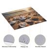 Seashell Landscape On The Beach Kitchen Absorbent Mat-Dish Drying Mat,Utensil Drying Mat-Kitchen Essential For Countertops view 4
