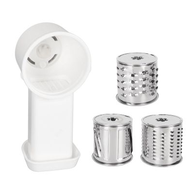 Jiawu Meat Grinder Attachments Stainless Steel Plastic Highly Efficient Ergonomic Design Universal Mincer Accessory for Replacement Stainless Steel, Plastic
