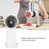 Jiawu Meat Grinder Attachments Stainless Steel Plastic Highly Efficient Ergonomic Design Universal Mincer Accessory for Replacement Stainless Steel, Plastic view 3