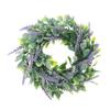 Holibanna Decorative Lavender Wall Hanging Wreath Delicate Artificial Flower Garland for Home Decor Front Door and Room Decoration for Photography and Seasonal Celebrations view 1