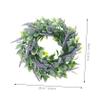 Holibanna Decorative Lavender Wall Hanging Wreath Delicate Artificial Flower Garland for Home Decor Front Door and Room Decoration for Photography and Seasonal Celebrations view 4