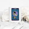 The Coffee Addict Tarot Card Mug, Fun Coffee Lover Gifts, Gothic Witchy Occult Cup (11oz) view 3