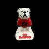 College Bronze Georgia Bulldogs UGA Mascot Table Top Stone Figurine view 4