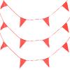 Baluue 1set Hanging Bunting Banner for Weddings and Birthday Parties Flags for Indoor and Outdoor Decoration Festive Garland for Celebrations view 1