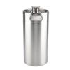 4L Beer Storage, Mini Stainless Steel Beer Barrel with Spiral Cover Lid Practical Home Hotel Supplies view 1