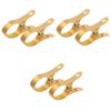 Holibanna 6pcs Heavy Duty Aluminum Alloy Quilt Clamps Windproof Clothes Drying Clips for Dorm view 1