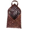 PRETYZOOM 5pcs Hanging Pockets Woven Storage Container Wall Hanging Basket for Home view 1