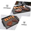 Ciieeo Non-stick Grill Pan for Bbq Camping Home Cooking Easy Clean Bakeware Plate with Textured Surface for Steaks Chicken Pancakes Lightweight Compact Design view 4