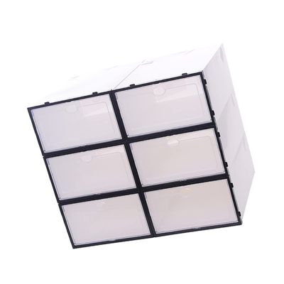 Ciieeo 6pcs Stackable Shoe Racks Plastic Shoes Storage Boxes Organizer for Closet Storage Container Organize Easily