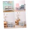 Ciieeo 6pcs Stackable Shoe Racks Plastic Shoes Storage Boxes Organizer for Closet Storage Container Organize Easily view 3