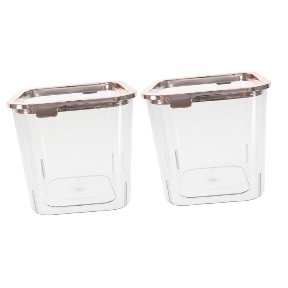 PRETYZOOM 2pcs Small Trash Can Lid Trash Can for Bedroom Desk Garbage Bin Bathroom Wastebasket Wastebasket Bins for Organization