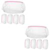 PRETYZOOM 10pcs Fine Mesh Cylinder Laundry Bag for Delicate Washing Reusable Zipper Bags for Machine Washing and Travel Organization view 1