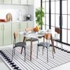 SAFAVIEH Montauk Collection Runner Rug - 9' Runner, Black & Ivory, Bohemian Design, Ideal for High Traffic Areas in Hallway, Bathroom & Kitchen (MTK708Z-29) view 1