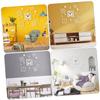 Holibanna 1pc Elegant Mirror Wall Clock Modern Hanging Clock for Home Decor Silent Non-Ticking Design for Living Room Kitchen and Bedroom Stylish Wall view 4