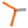 Double Sided 400/600# Sharpener Stone, Portable Folding Whetstone for Coarse Fine Grinding, Ideal for Kitchen Tools, Scissors, Cutter, Shave Tool, Camping (Yellow) view 3