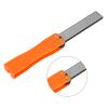 Double Sided 400/600# Sharpener Stone, Portable Folding Whetstone for Coarse Fine Grinding, Ideal for Kitchen Tools, Scissors, Cutter, Shave Tool, Camping (Yellow) view 4