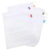 COLLBATH Reusable Mesh Produce Bags 5 Pack Drawstring Vegetable Fruit Storage Mesh Bags White Kitchen Organizer view 1