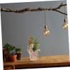 DEARMAMY 3pcs Lifelike Artificial Plant for Decor Realistic Faux Bonsai Pot for Bookshelf Windowsill and Desktop Decoration Low Maintenance Indoor Greenery view 2