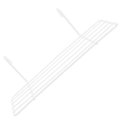 PRETYZOOM Pcs Xcm Wire Storage Basket Rack Grid Panel Shelf White Wire Baskets for Wall