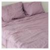 Bed, 100% Linen Sheets 1 PC Natural Flax Bed Washed Solid Color Breathable Durable Soft Farmhouse Bedding Mattress Cover view 4