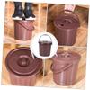 Ciieeo 1pc Tea Residue Filter Bucket Convenient Dregs Container for Home Kitchen Hotel Office Use Modern Design Keeps Your Space Clean and Tidy view 4