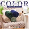 Buryeah 6 Pcs Flannel Fleece Throw Blanket Bulk 50 x 60 Inch Wedding Throw Blanket 3D Jacquard Grid Design Soft for Couch Sofa Chair Donation Homeless Gift (Blue) view 3