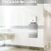 Gisafai 1 Pcs 24 x 16 Inch Stainless Steel Backsplash Panel Hand Dryer Splash Guard Wall Backsplash Protector with Ultra Strength Adhesive for Bathroom, Kitchen, Stovetop view 3