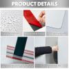Gisafai 1 Pcs 24 x 16 Inch Stainless Steel Backsplash Panel Hand Dryer Splash Guard Wall Backsplash Protector with Ultra Strength Adhesive for Bathroom, Kitchen, Stovetop view 4