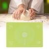 64x45cm Silicone Pastry Mat,Thick Non Stick Baking Mat Non Stick Rolling Dough with Measurements Dough Mat with Scale Baking Tool(green) view 1