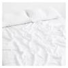 Bed, 100% Linen Sheets 1 PC Natural Flax Bed Washed Solid Color Breathable Durable Soft Farmhouse Bedding Mattress Cover view 1